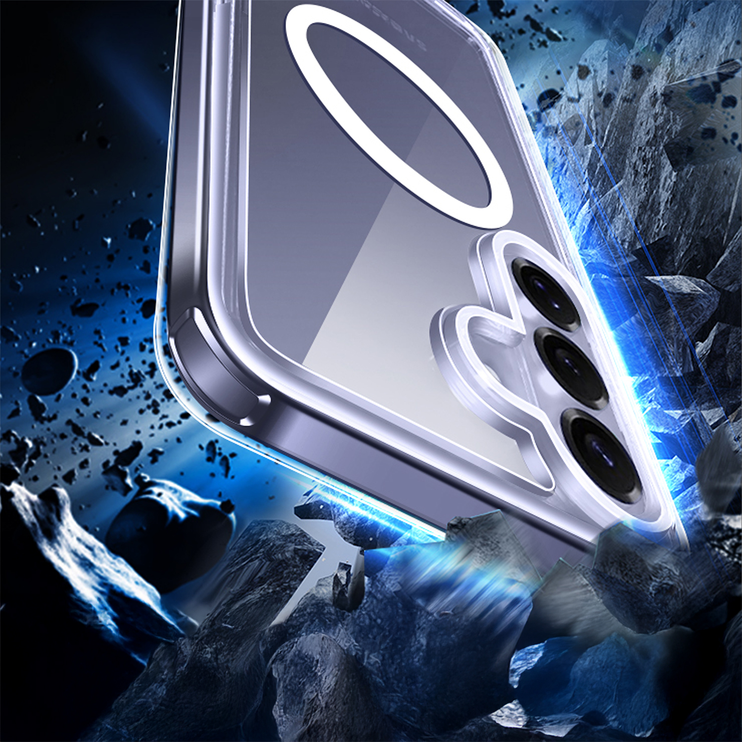 alkaya. | LUCID Clear Case kompatibel mit Magsafe, Samsung S26 transparent