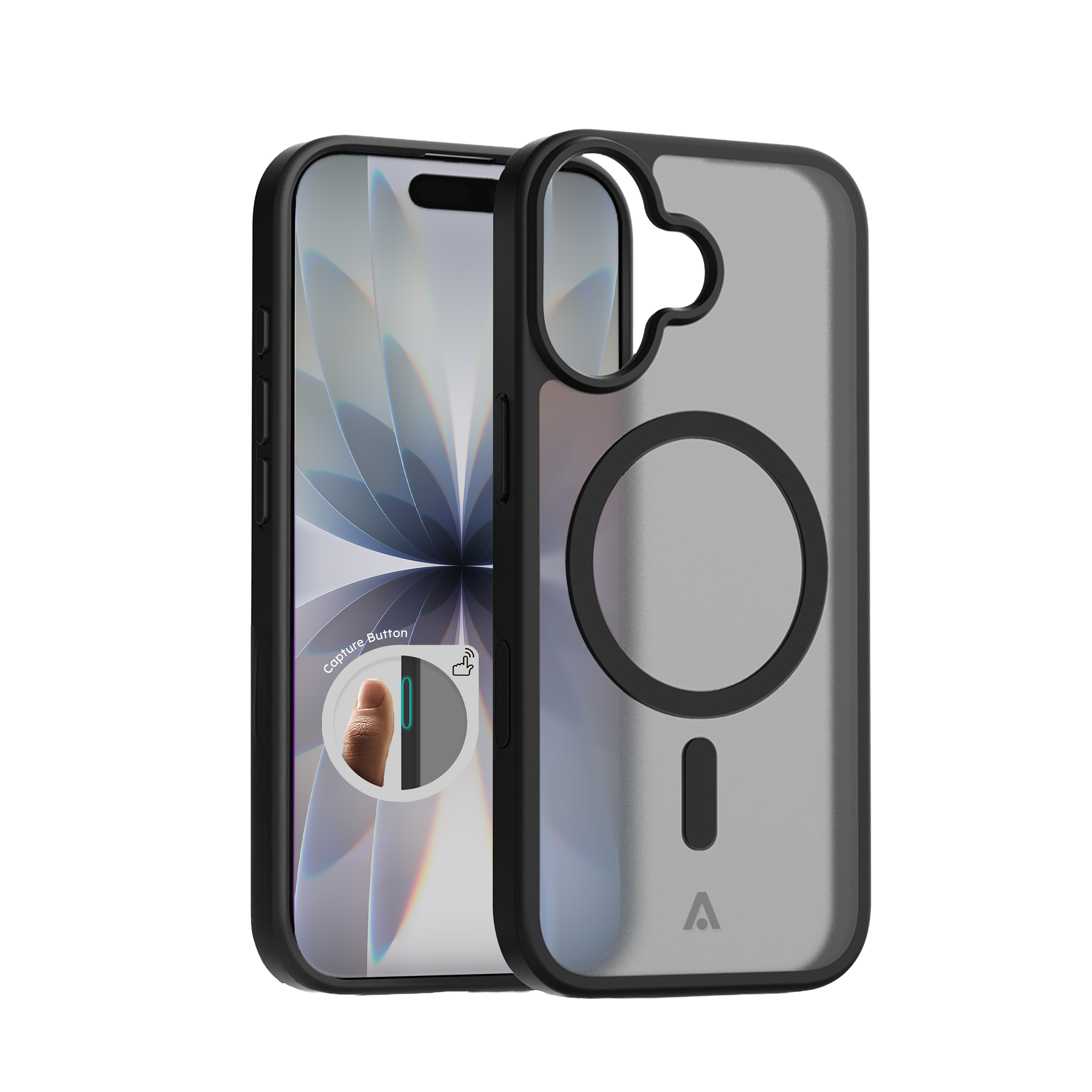 alkaya. | LUCID Protect Case kompatibel mit Magsafe schwarz, iPhone 17