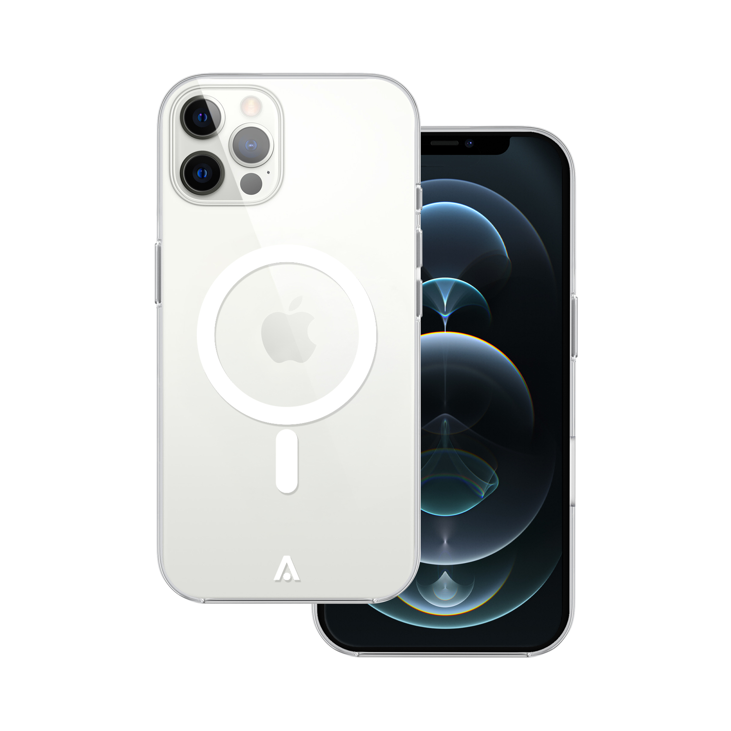 alkaya. | LUCID Clear Case kompatibel mit Magsafe transparent, iPhone 12 / 12 Pro