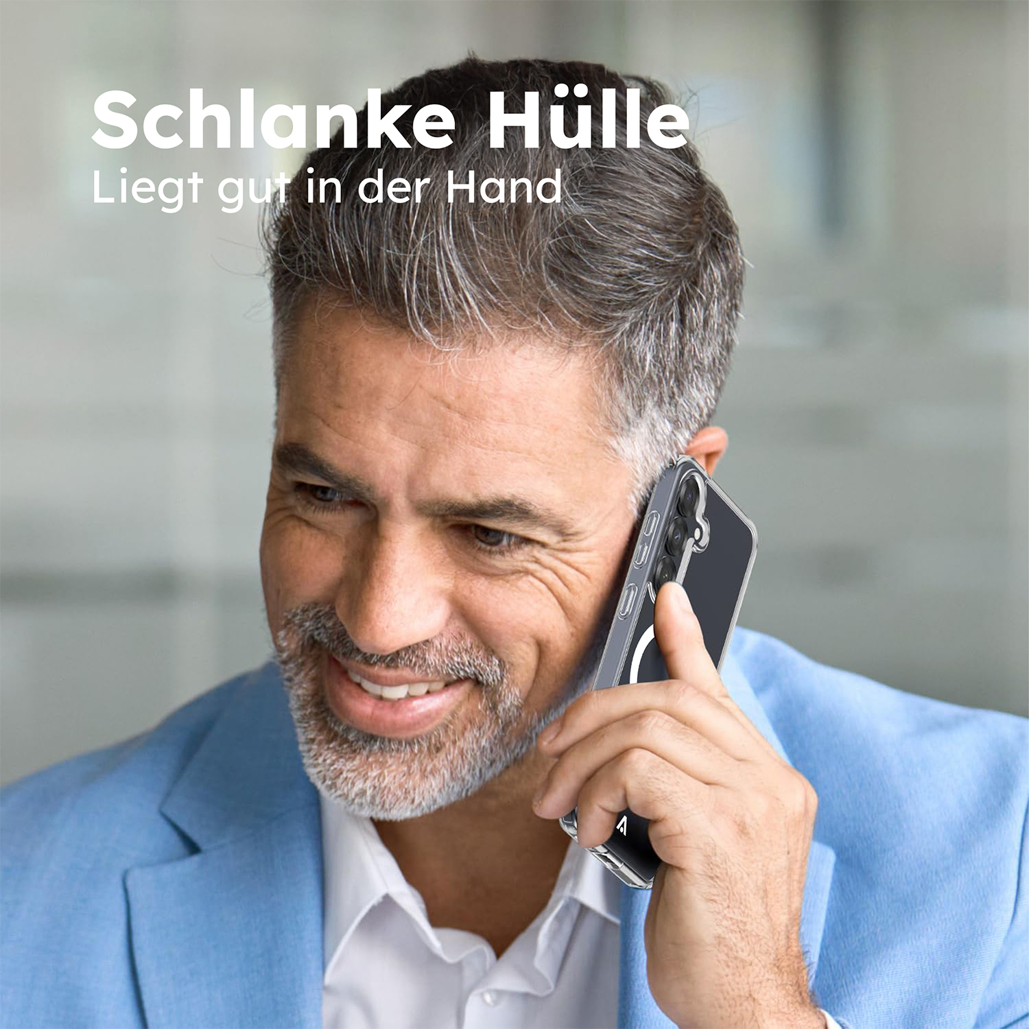 alkaya. | LUCID Clear Case kompatibel mit Magsafe, Samsung S26 transparent