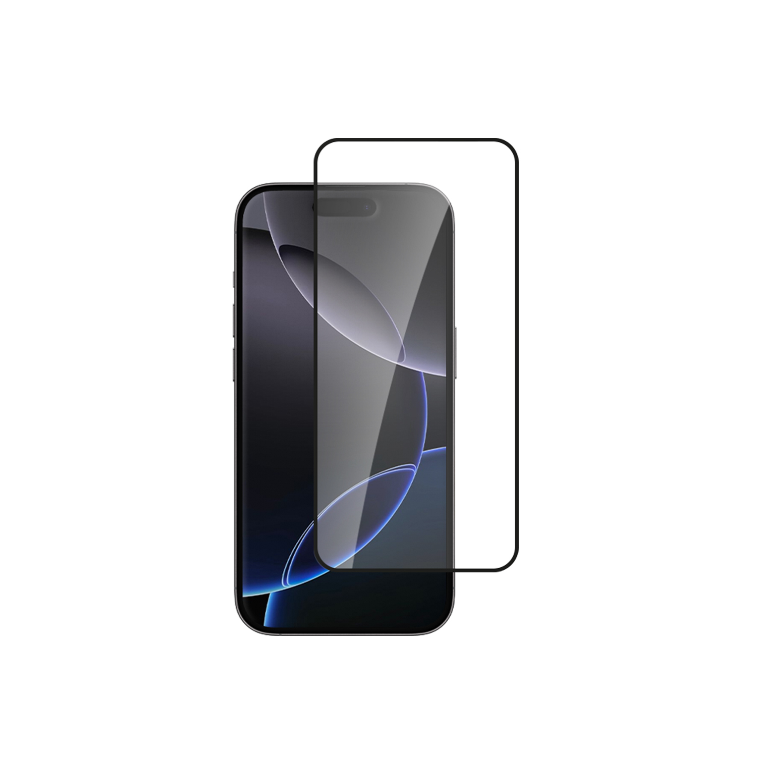 alkaya. | A Shield | Displayschutzglas | 3D Full Cover transparent, iPhone 16 Pro Max