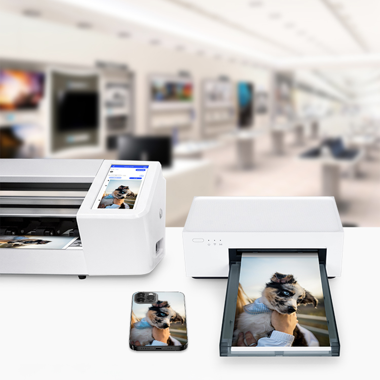 A Print DHP511 mobile Phone sticker Printer