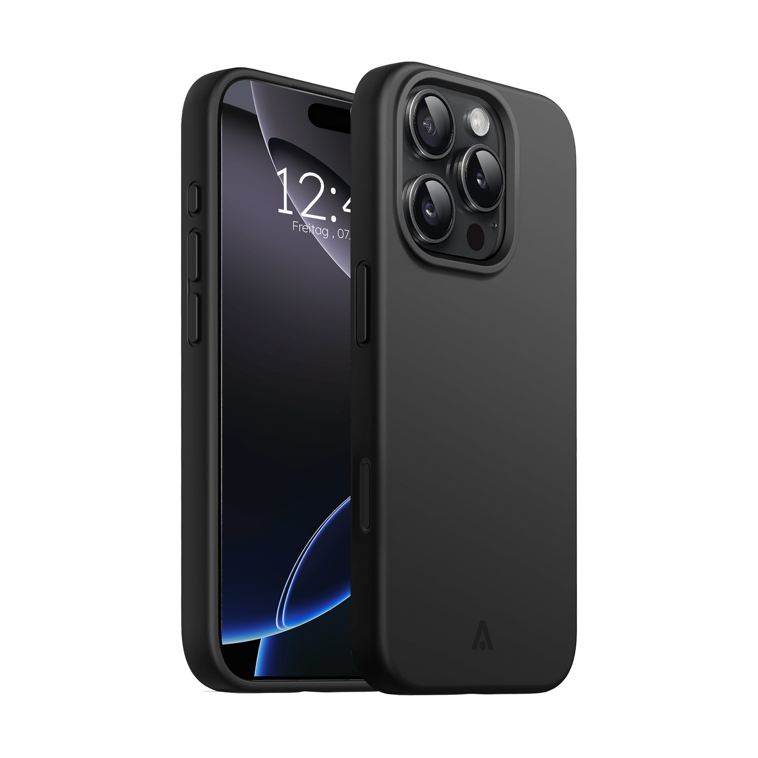 alkaya. | LUCID Silikon Case kompatibel mit Magsafe schwarz, iPhone 16 Pro