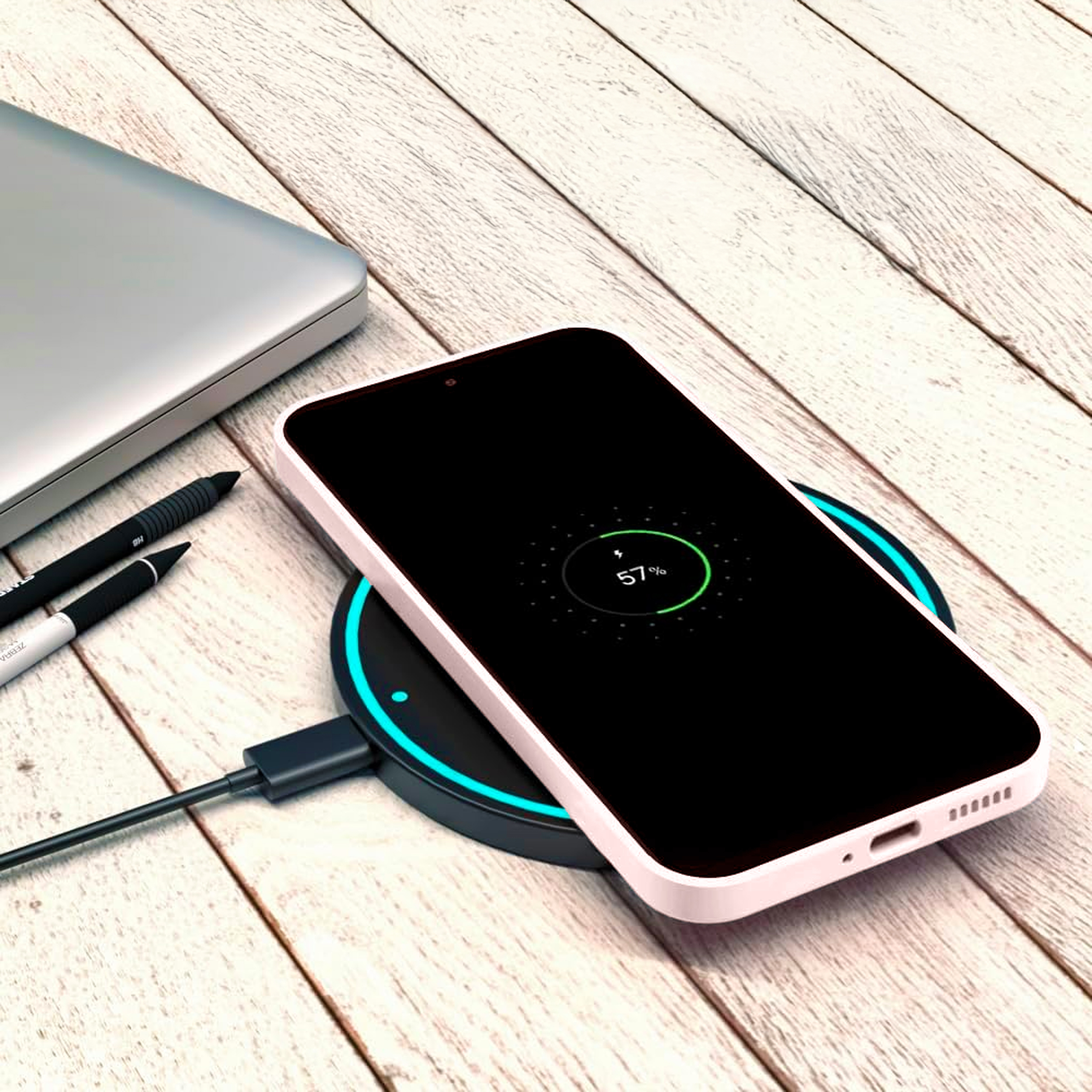 alkaya. | LUCID Silikon Case kompatibel mit Magsafe pink, Samsung S24