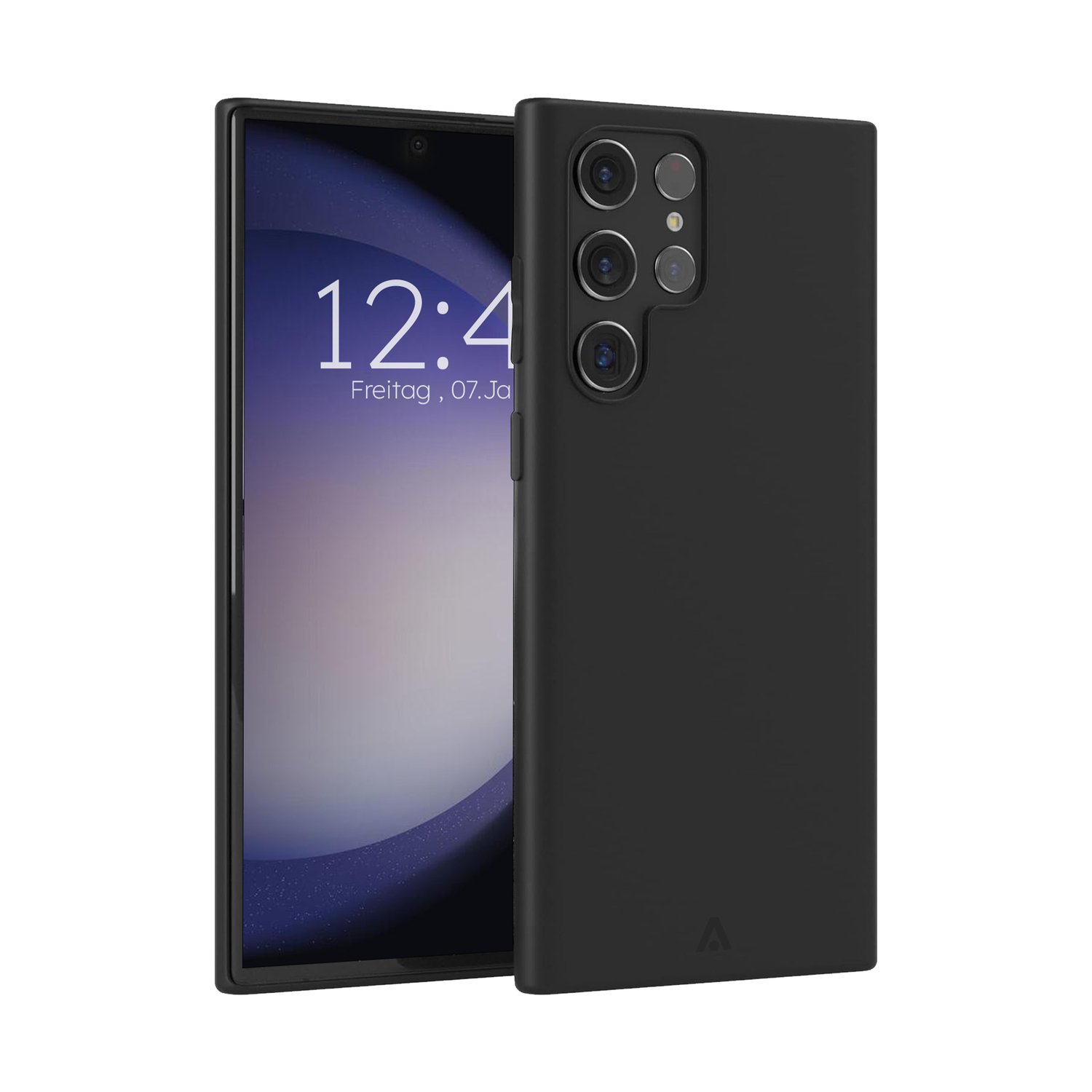 alkaya. | LUCID Silikon Case kompatibel mit Magsafe schwarz, Samsung S23 Ultra