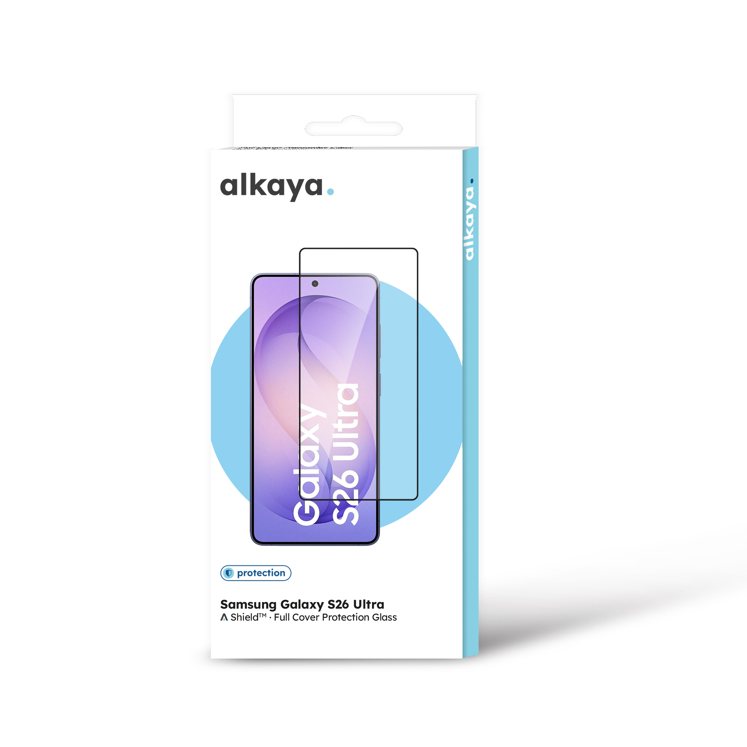 alkaya. | A Shield | Displayschutzglas | 3D Full Cover transparent, Samsung S26 Ultra