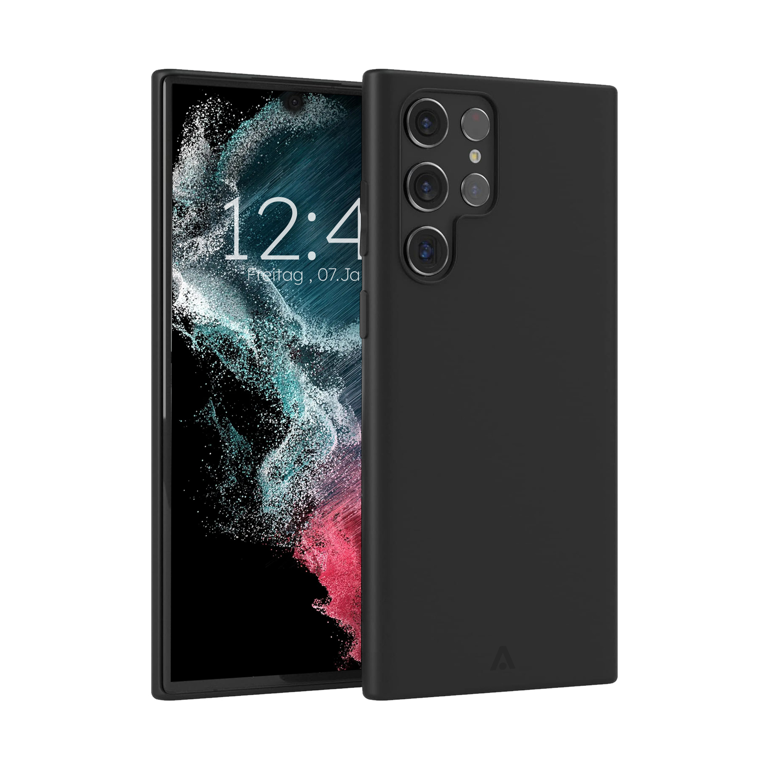 alkaya. | LUCID Silikon Case kompatibel mit Magsafe schwarz, Samsung S22 Ultra