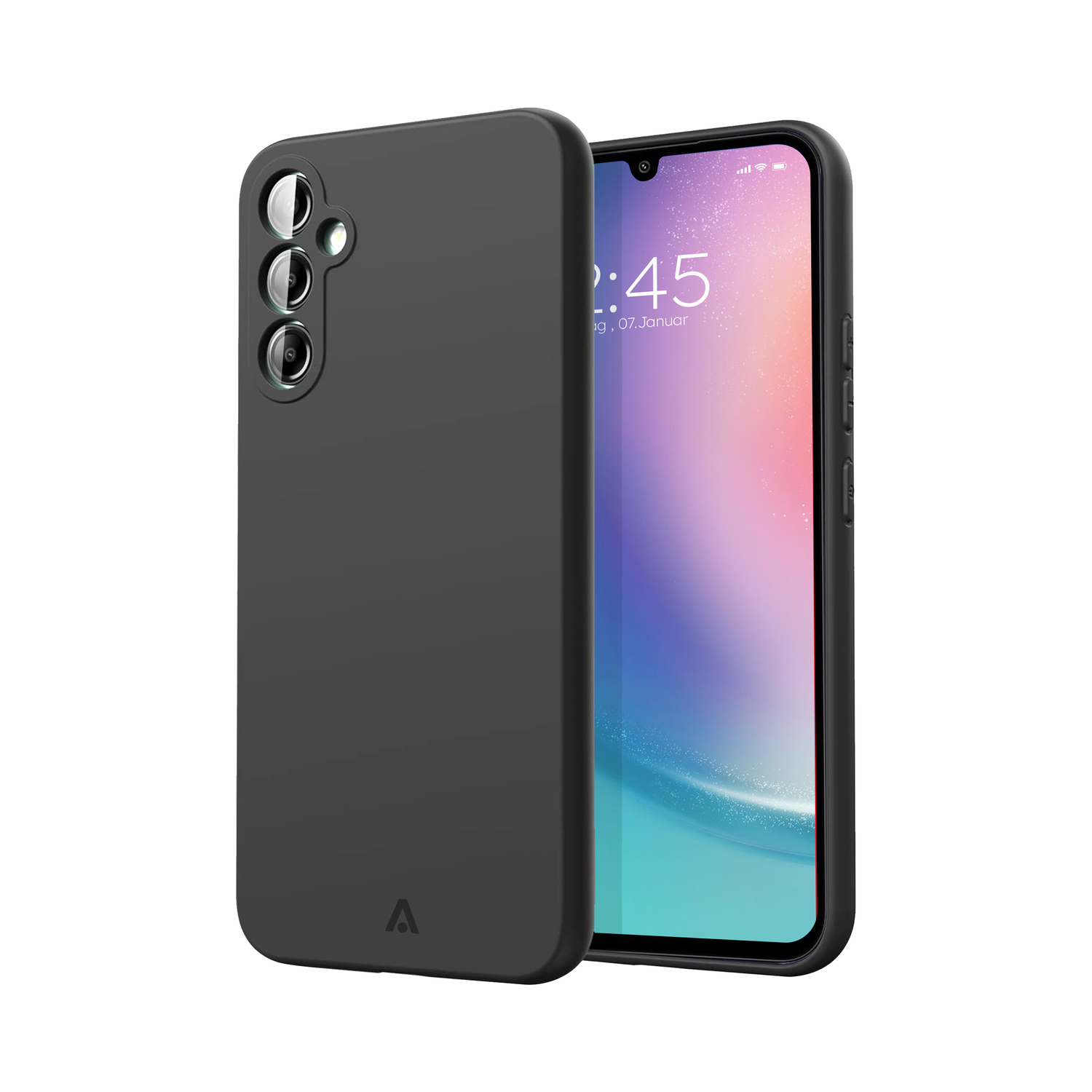 alkaya. | LUCID Silikon Case schwarz, Samsung A34