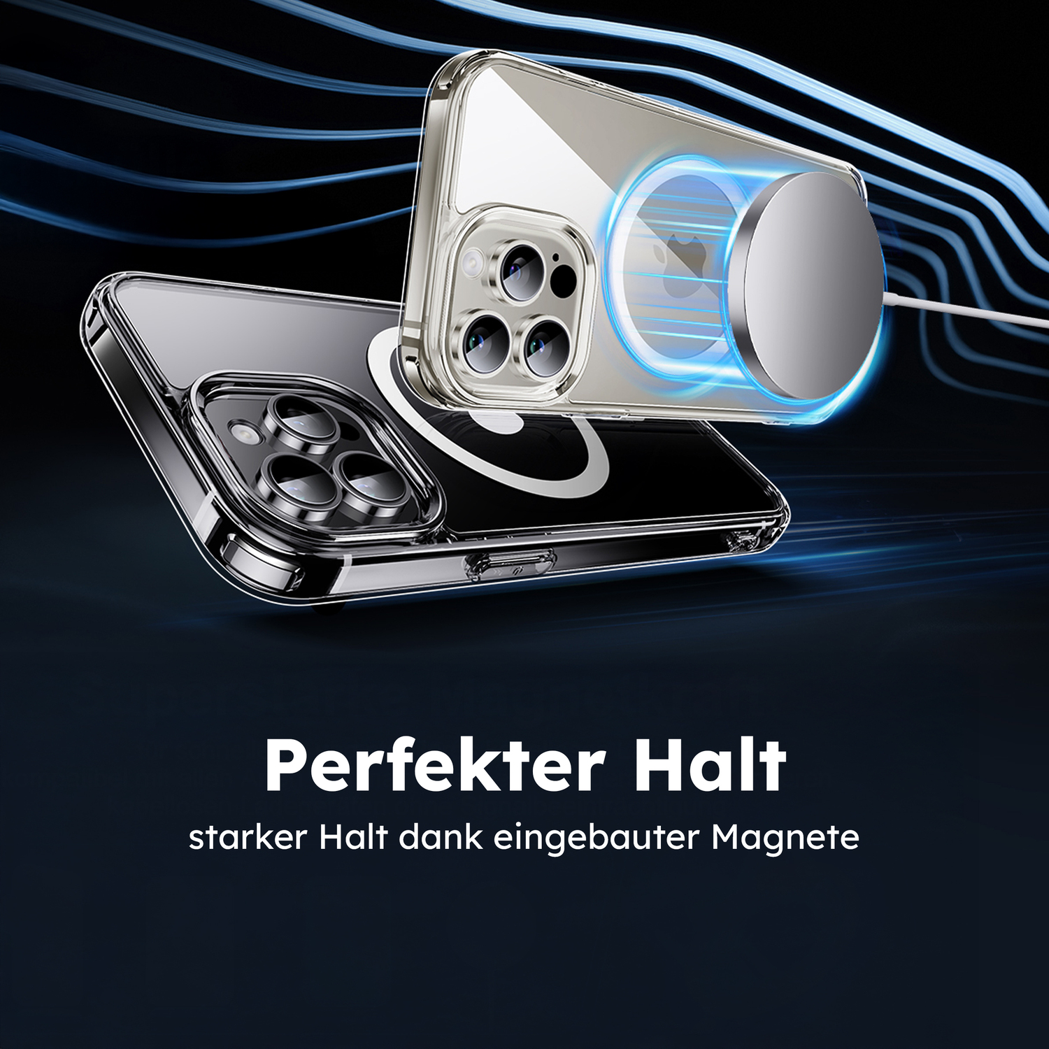 alkaya. | LUCID Clear Case kompatibel mit Magsafe transparent, iPhone 15 Pro