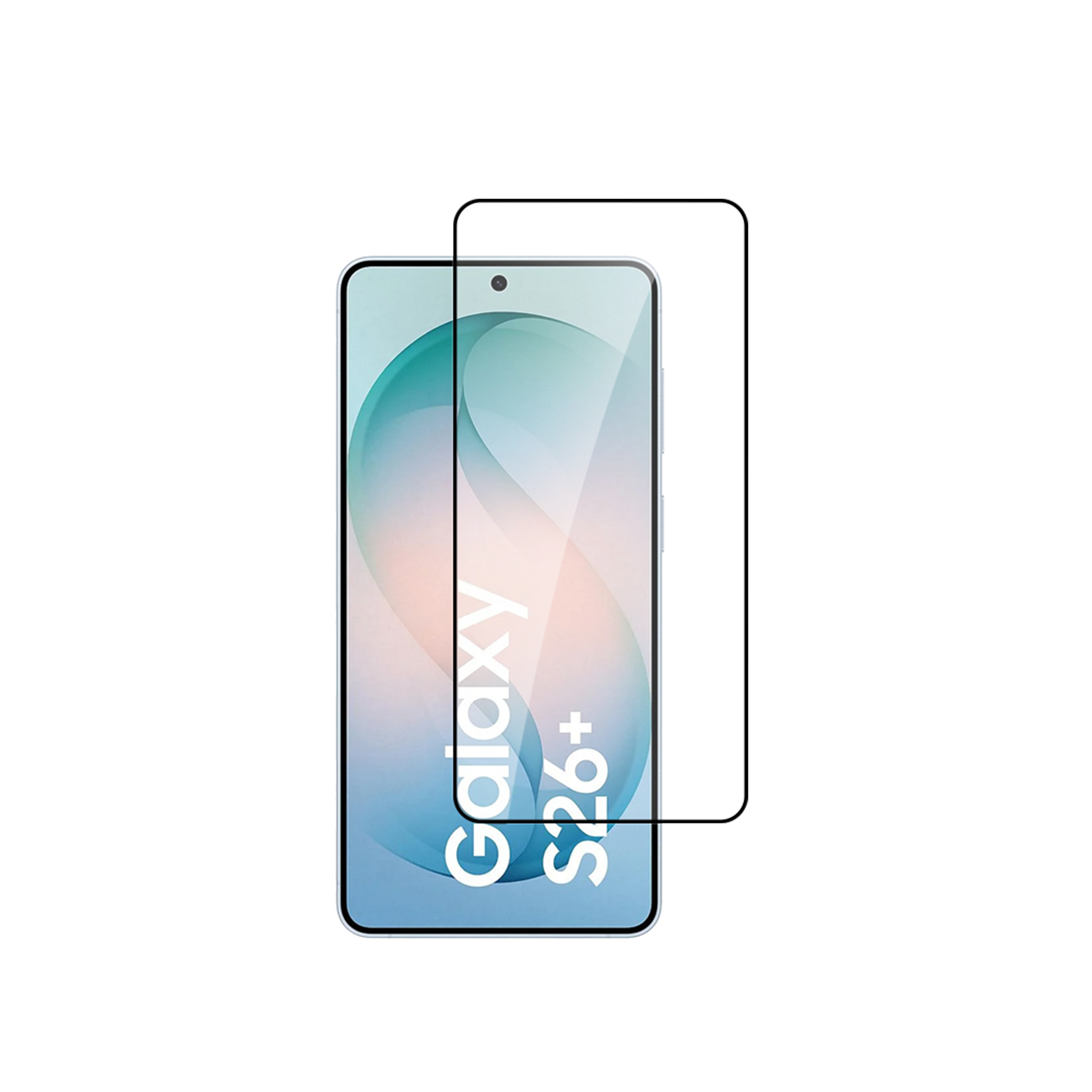 alkaya. | A Shield | Displayschutzglas | 3D Full Cover transparent, Samsung S26 Plus