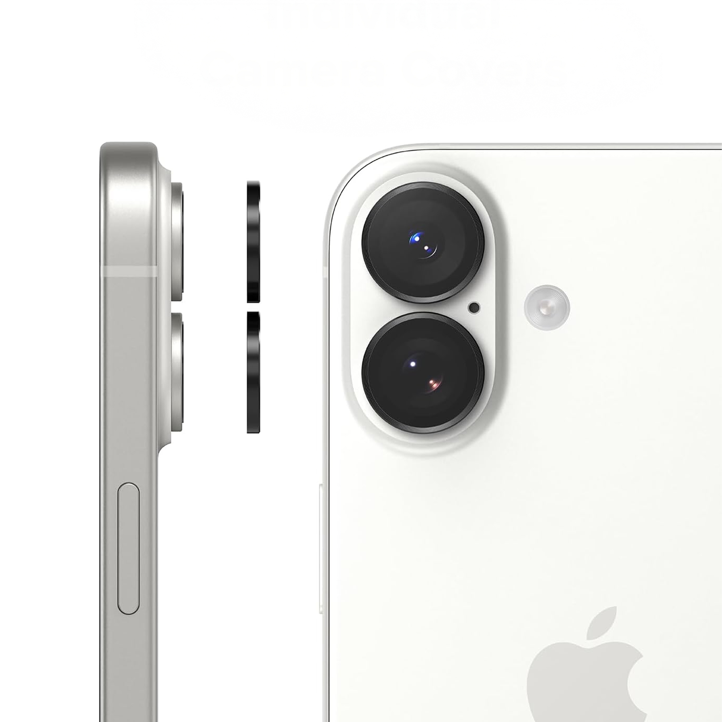 alkaya. | Lens Shield | Kameraschutzglas, Transparent iPhone 17