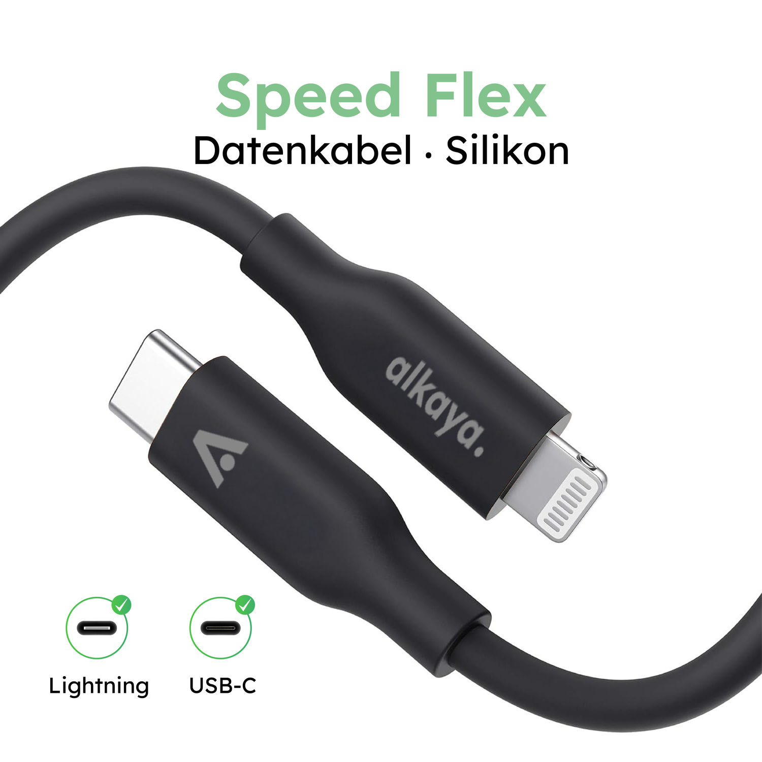 Speed Flex | Datenkabel | Silikon | Universal Kompatibilität