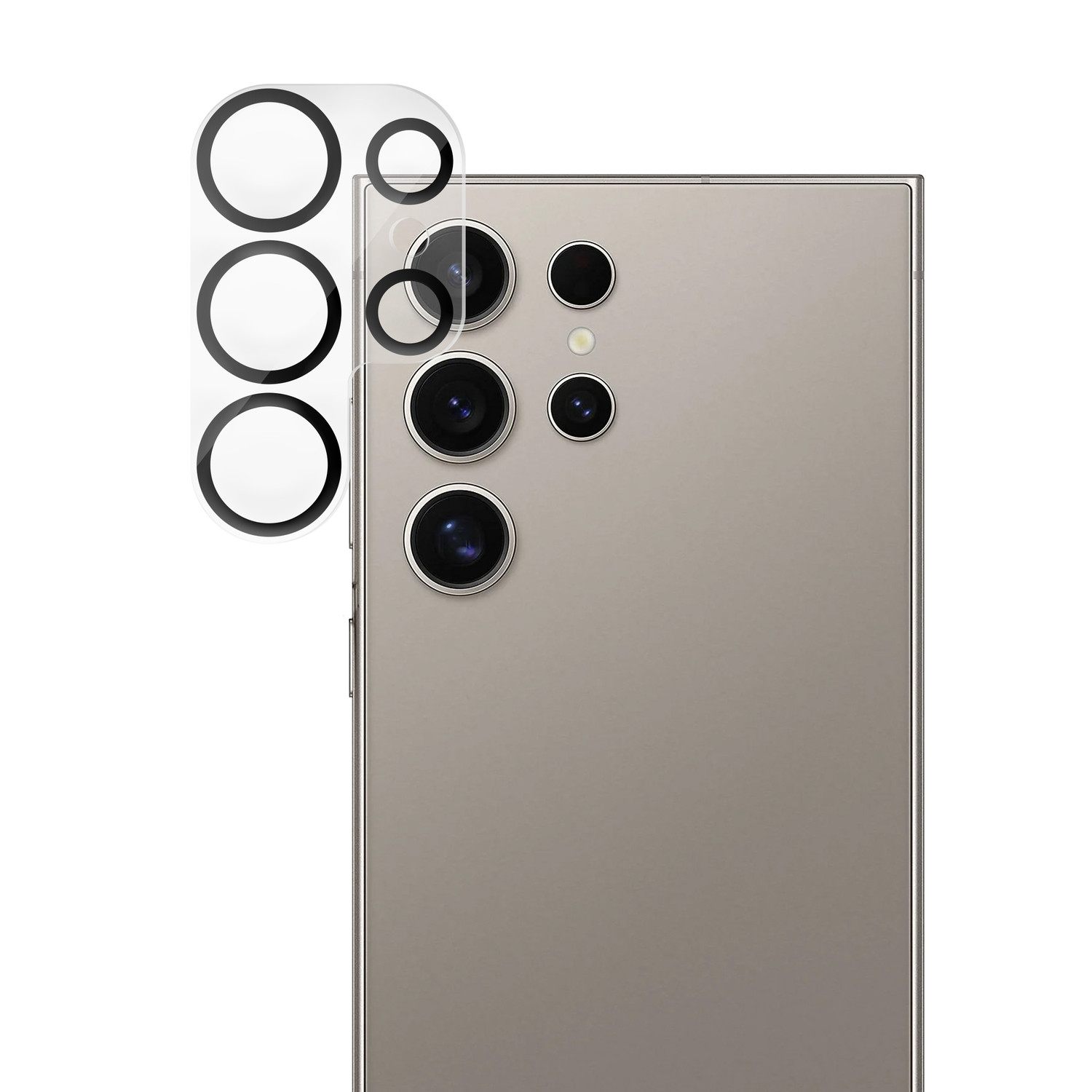 alkaya. | Lens Shield | Kameraschutzglas, Transparent Samsung S24 Ultra