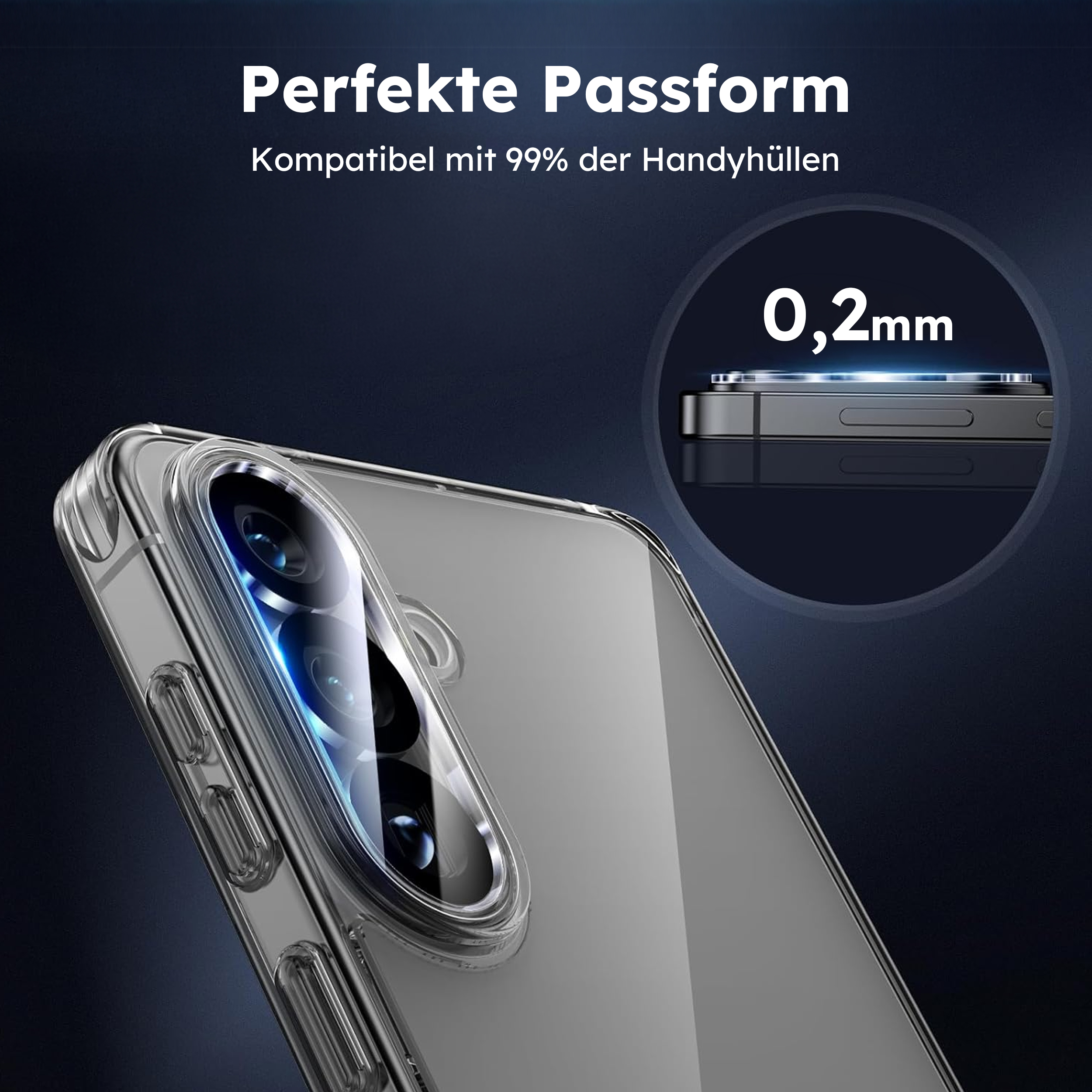 alkaya. | Lens Shield | Kameraschutzglas, Transparent Samsung S26