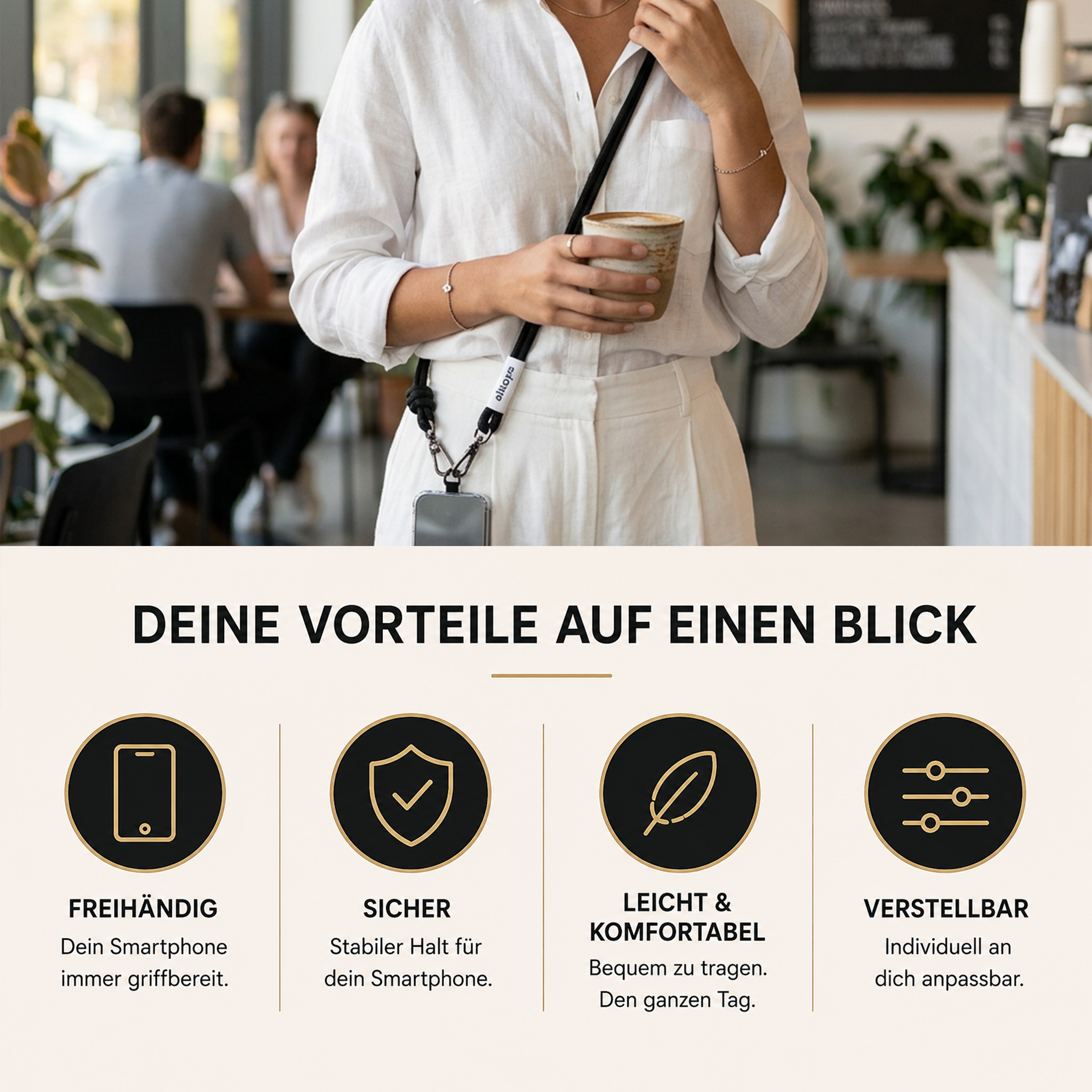 A Strap Handy Kette