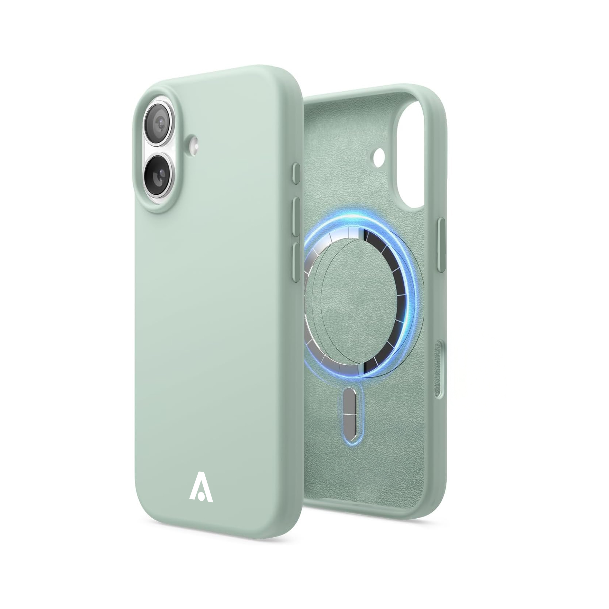 alkaya. | LUCID Silikon Case kompatibel mit Magsafe mintgrün, iPhone 17