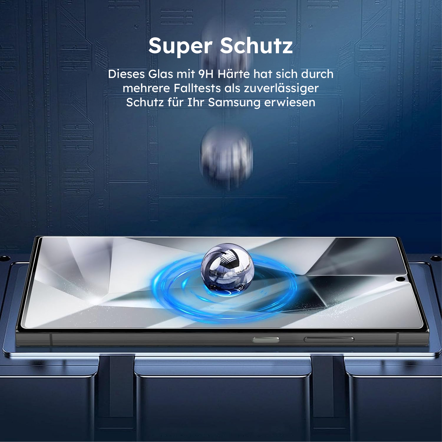 alkaya. | A Shield | Displayschutzglas | 3D Full Cover transparent, Samsung Galaxy S24 Ultra