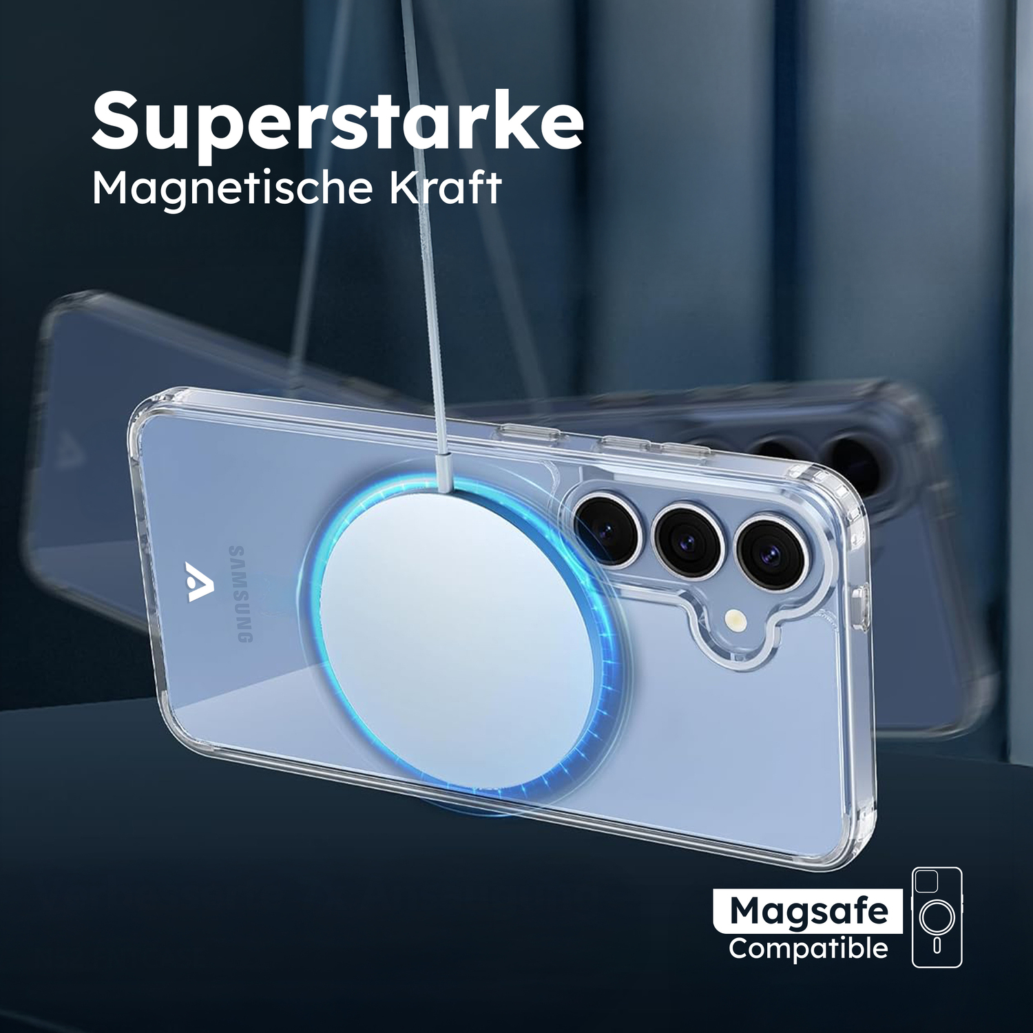 alkaya. | LUCID Clear Case kompatibel mit Magsafe Samsung S25
