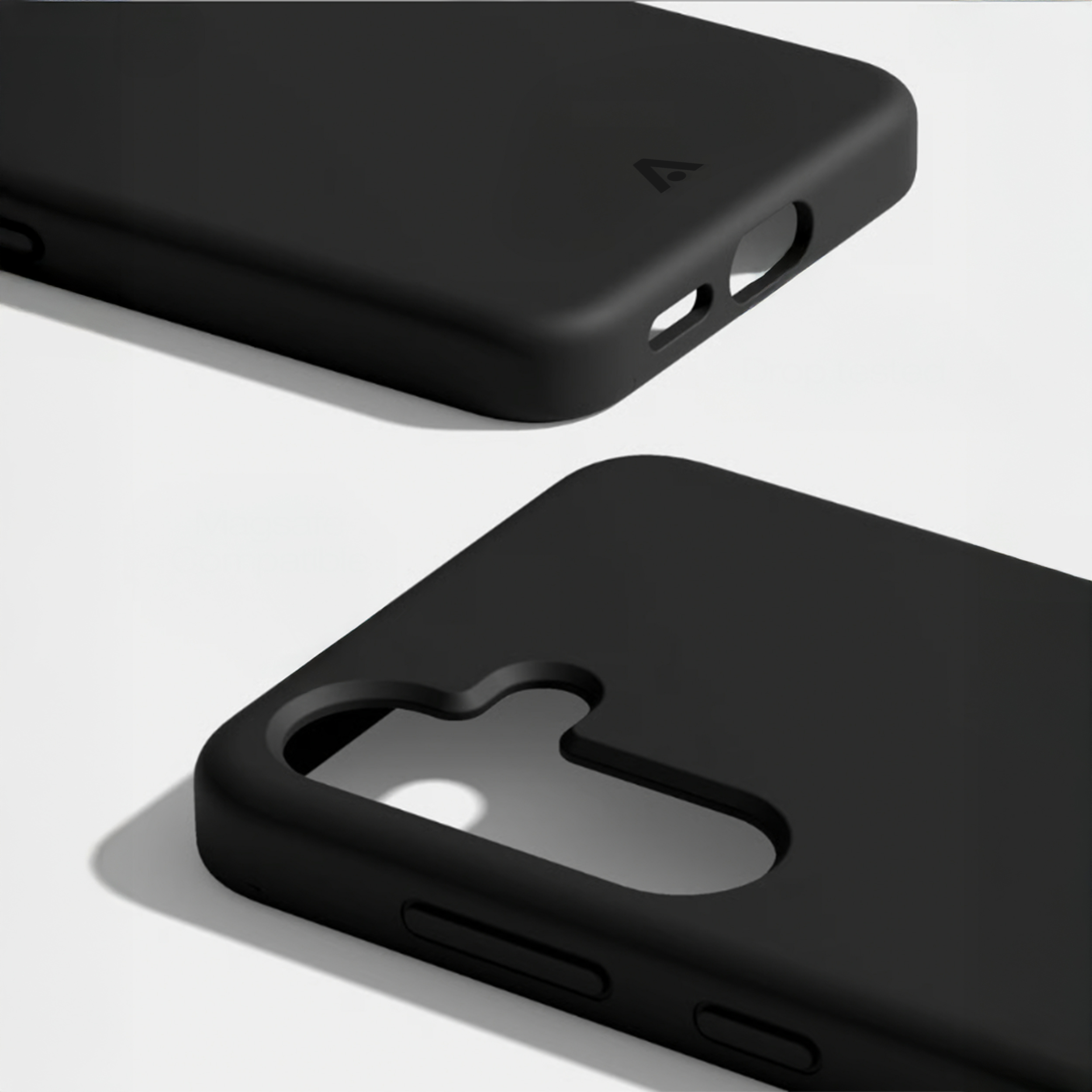 alkaya. | LUCID Silikon Case kompatibel mit Magsafe schwarz, Samsung S23