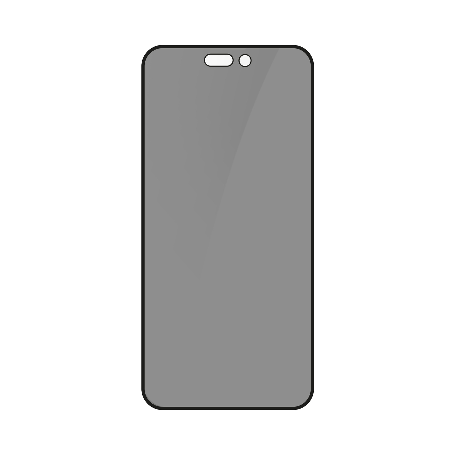 alkaya. | A Shield | Displayschutzglas | 3D Full Cover, Privacy iPhone 16 Pro