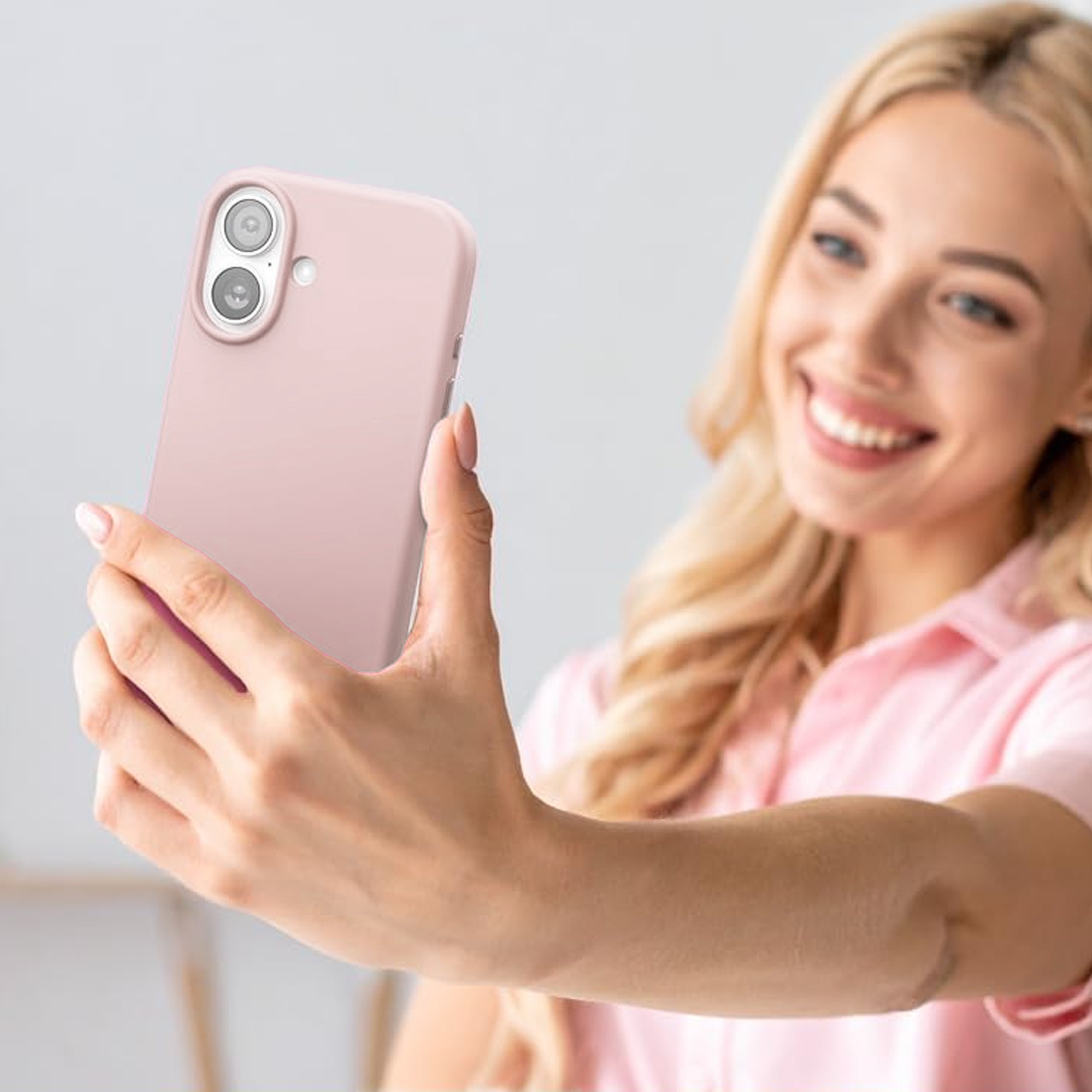 alkaya. | LUCID Silikon Case kompatibel mit Magsafe pink, iPhone 17