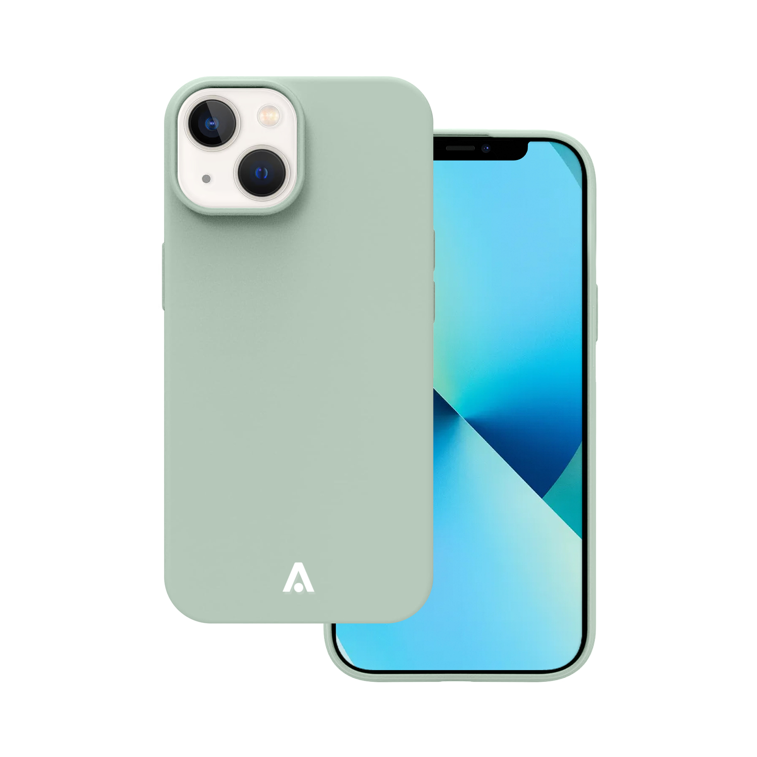 alkaya. | LUCID Silikon Case kompatibel mit Magsafe mint grün, iPhone 13 mini