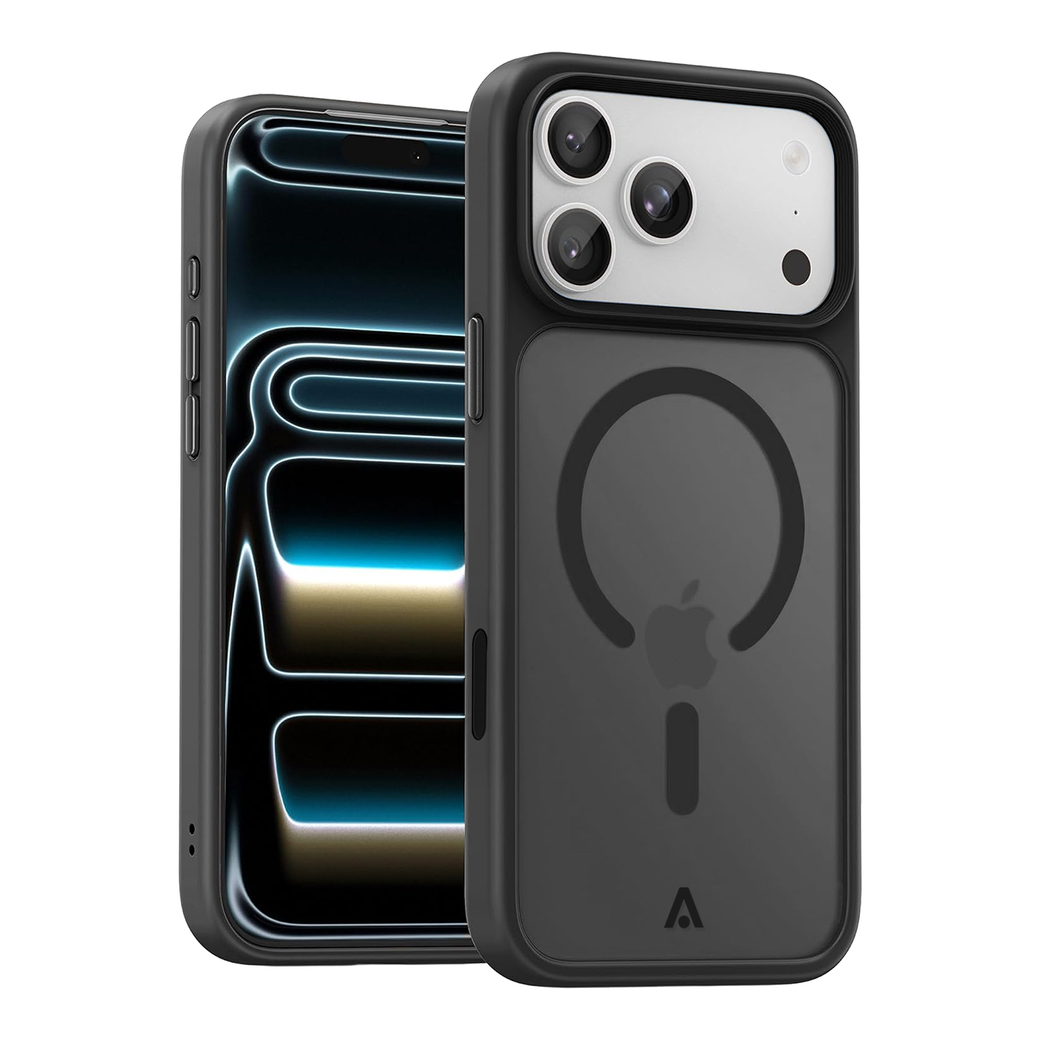 alkaya. | LUCID FROSTED Case kompatibel mit Magsafe schwarz, iPhone 18 Pro Max/17 Pro Max
