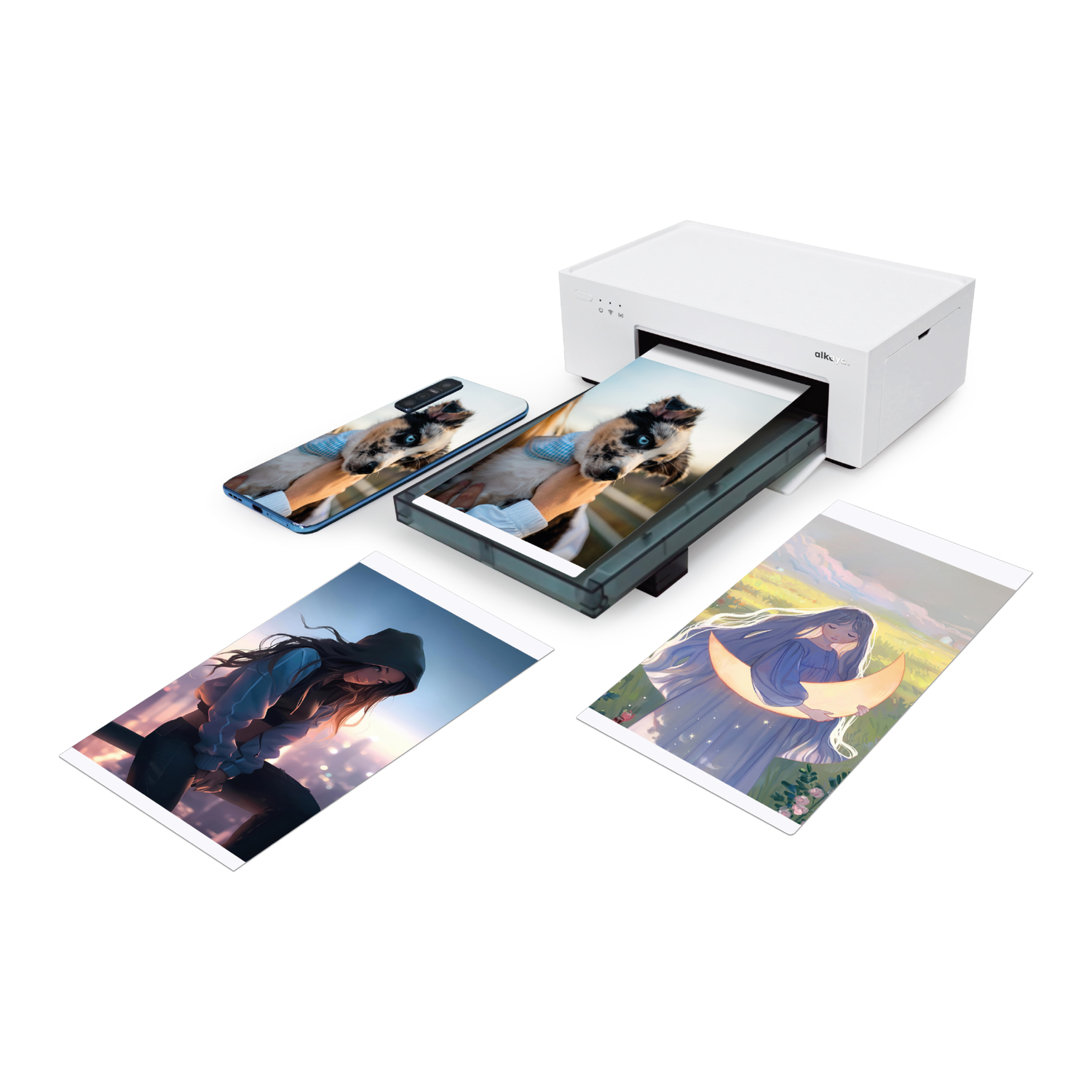 A Print DHP511 mobile Phone sticker Printer