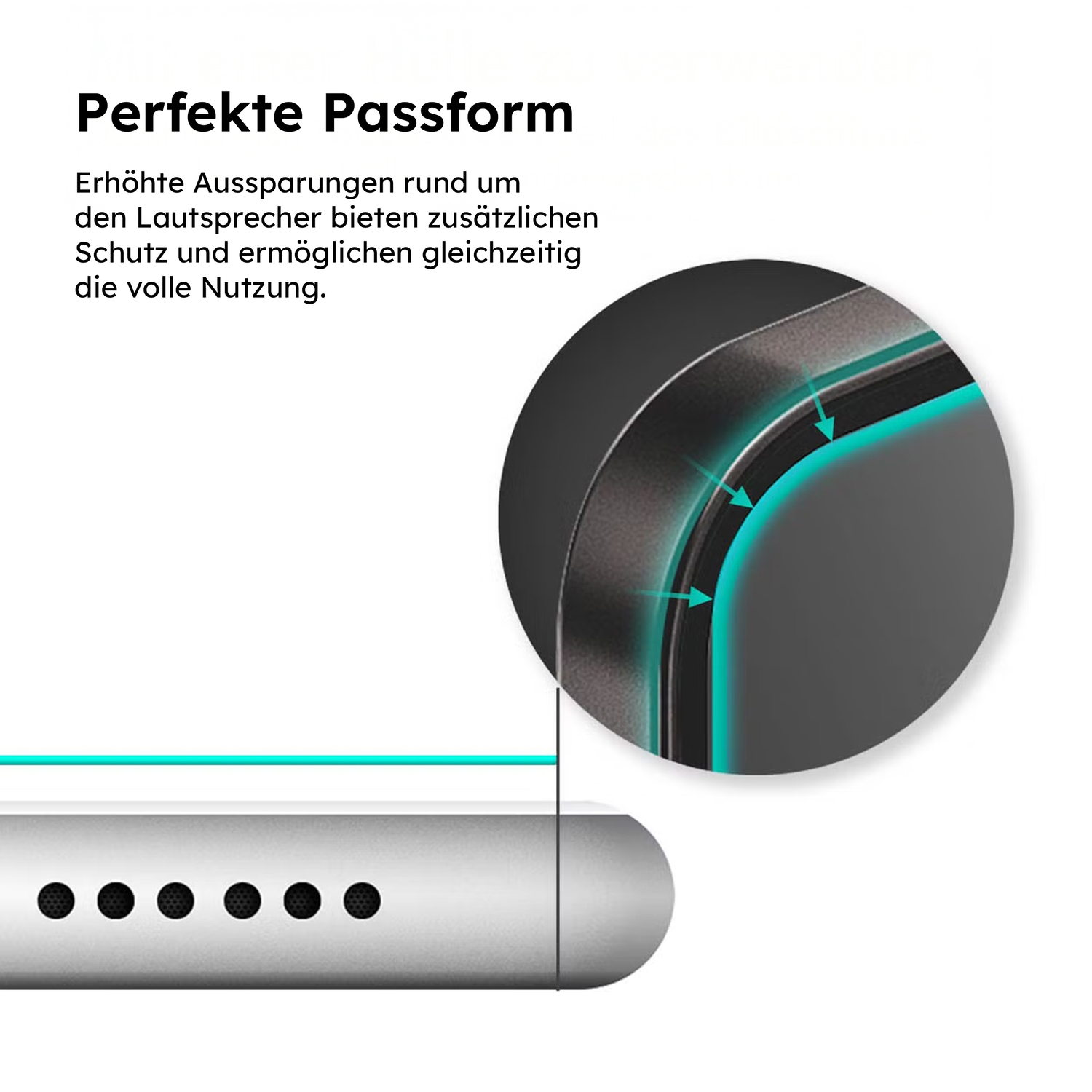 alkaya. | A Shield | Displayschutzglas | 3D Full Cover transparent, iPhone 13 Pro Max