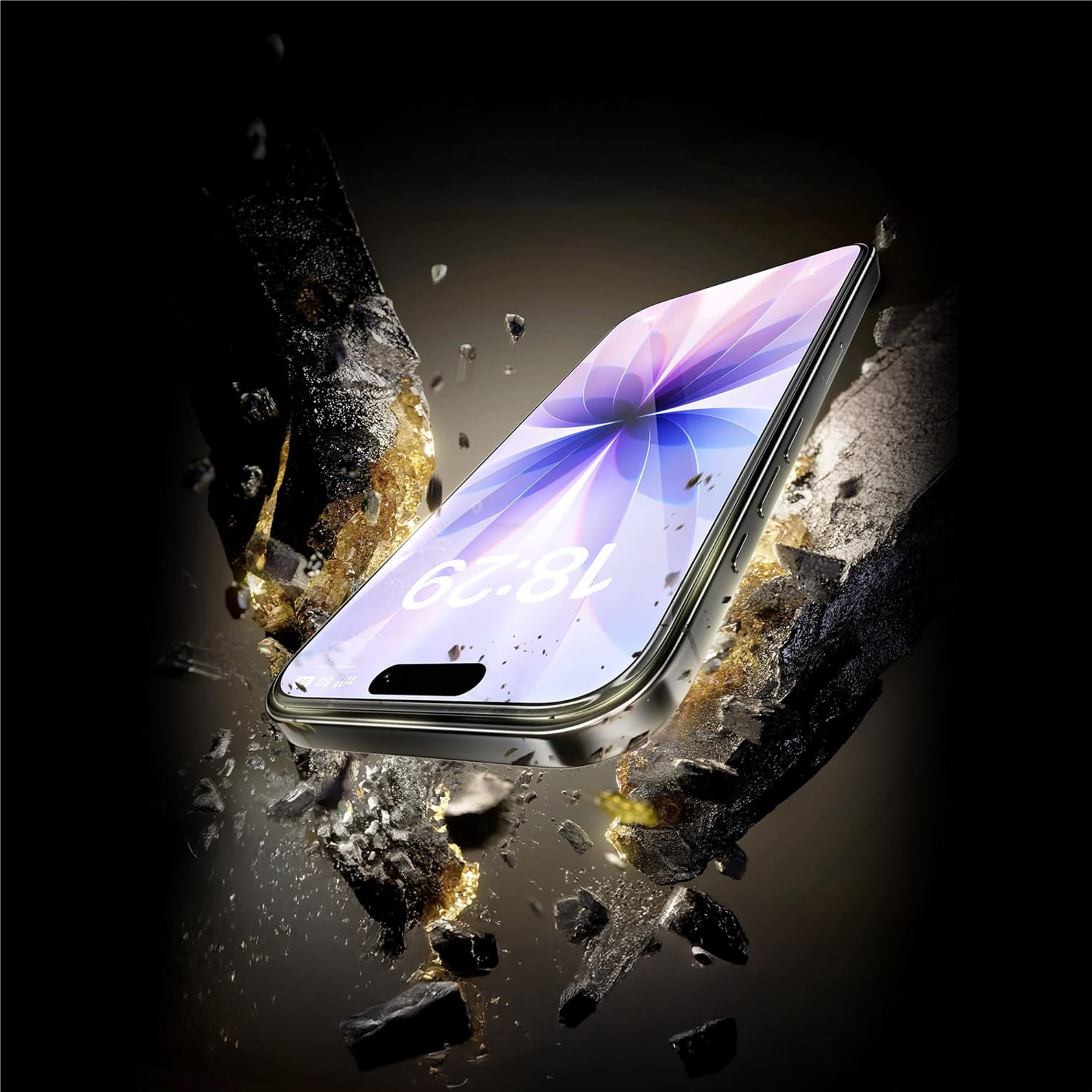 alkaya. | A Shield | Displayschutzglass | 3D Full Cover, transparent, iPhone 17 / iPhone 17 Pro