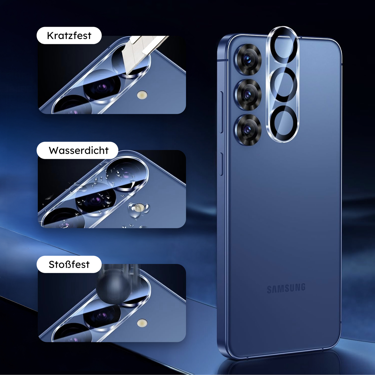 alkaya. | Lens Shield | Kameraschutzglas, Transparent Samsung S25