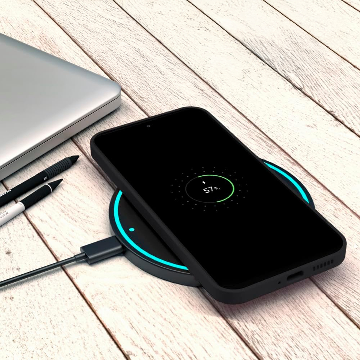 alkaya. | LUCID Silikon Case kompatibel mit Magsafe schwarz, Samsung S22+