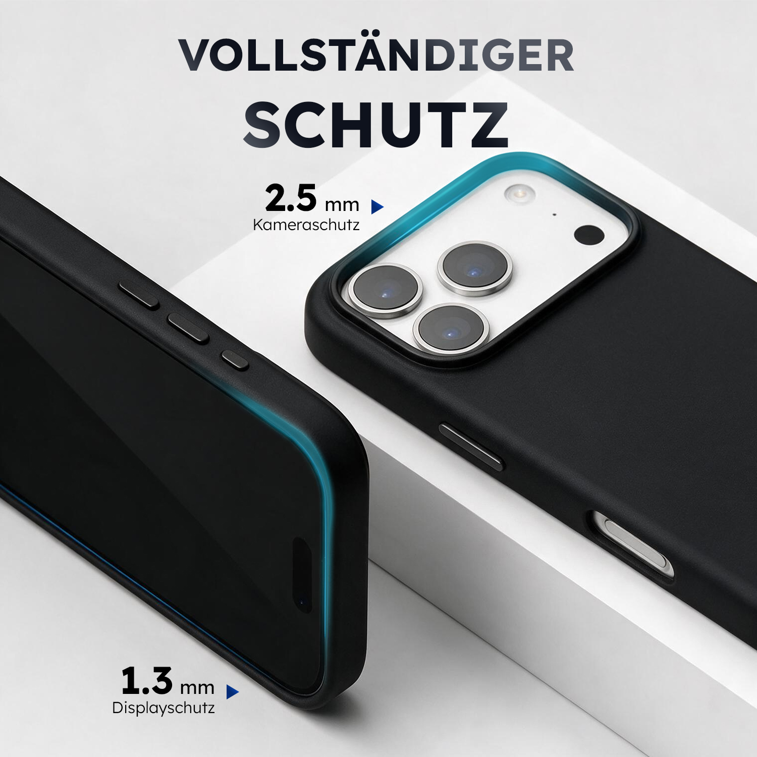 alkaya. | LUCID Silikon Case kompatibel mit Magsafe schwarz, iPhone  17 Pro Max/18 Pro Max