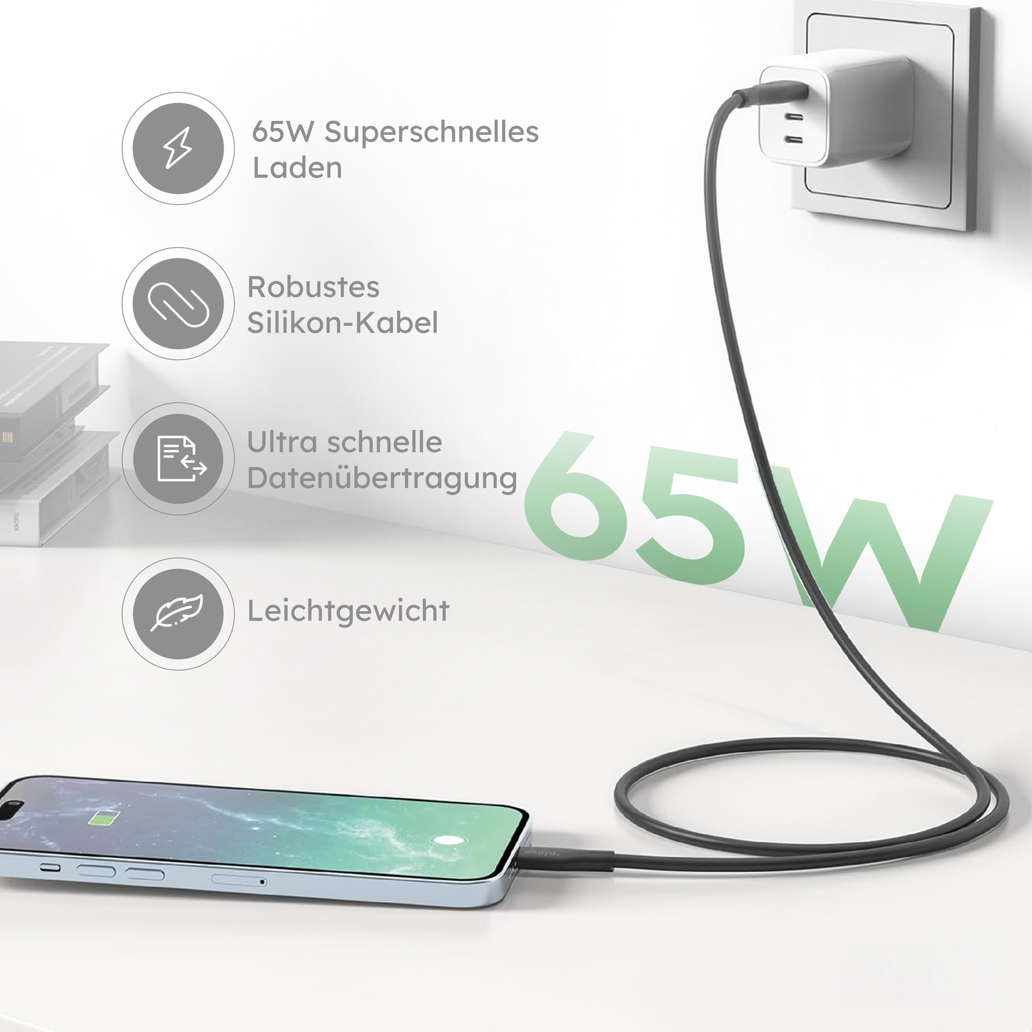 Speed Flex | Datenkabel | Silikon | Universal Kompatibilität