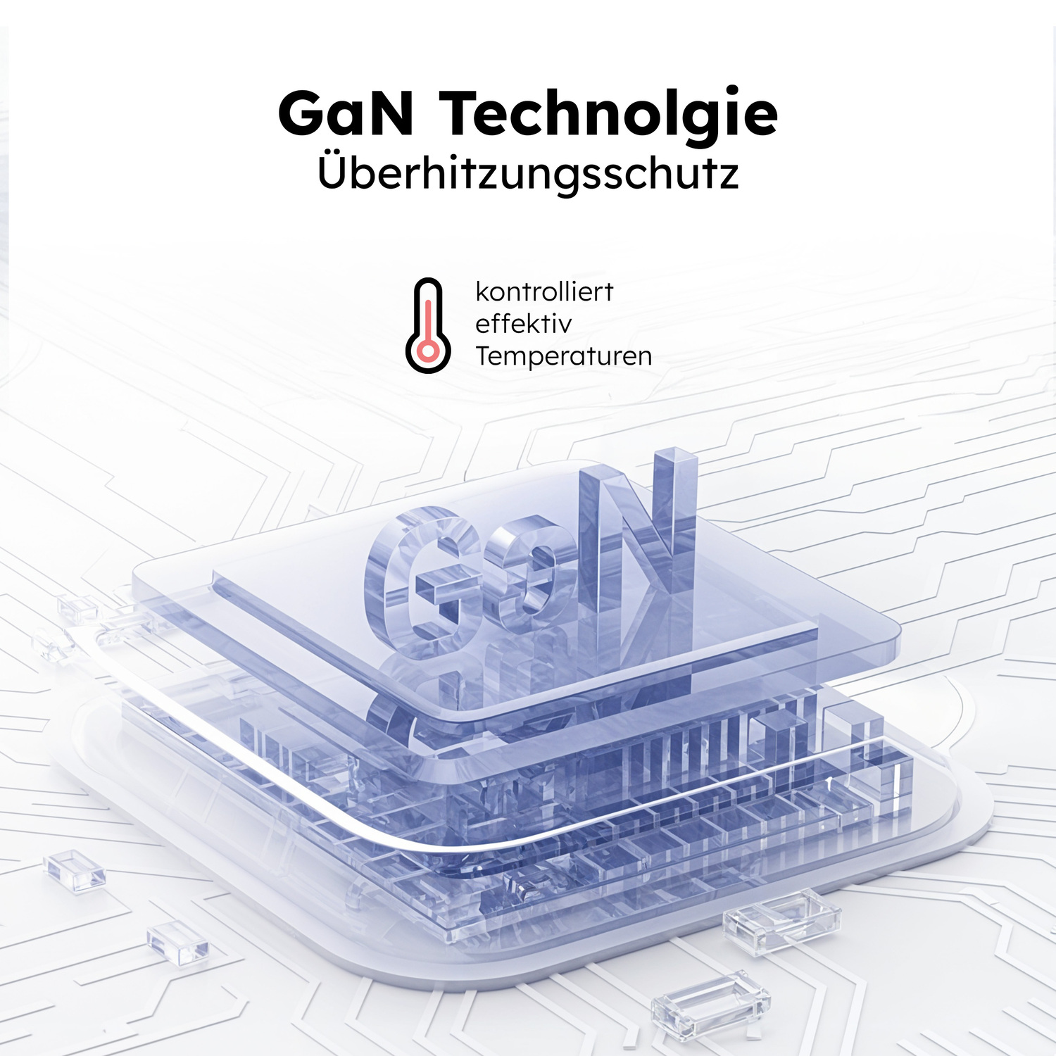 alkaya. | NEXUS | Ladegerät mit GaN Technologie | 20W Weiß, USB C+A