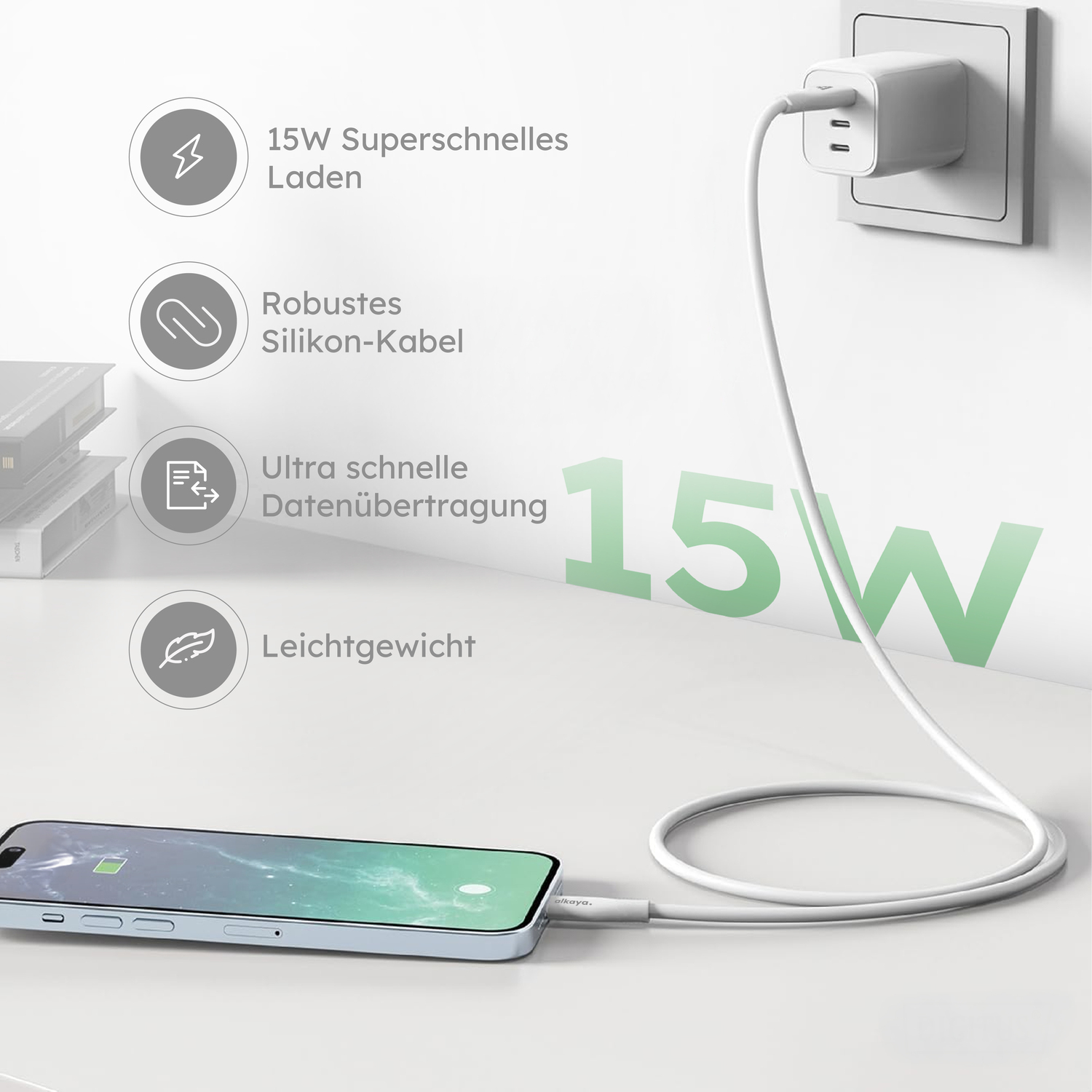 Speed Flex | Datenkabel | Silikon | Universal Kompatibilität