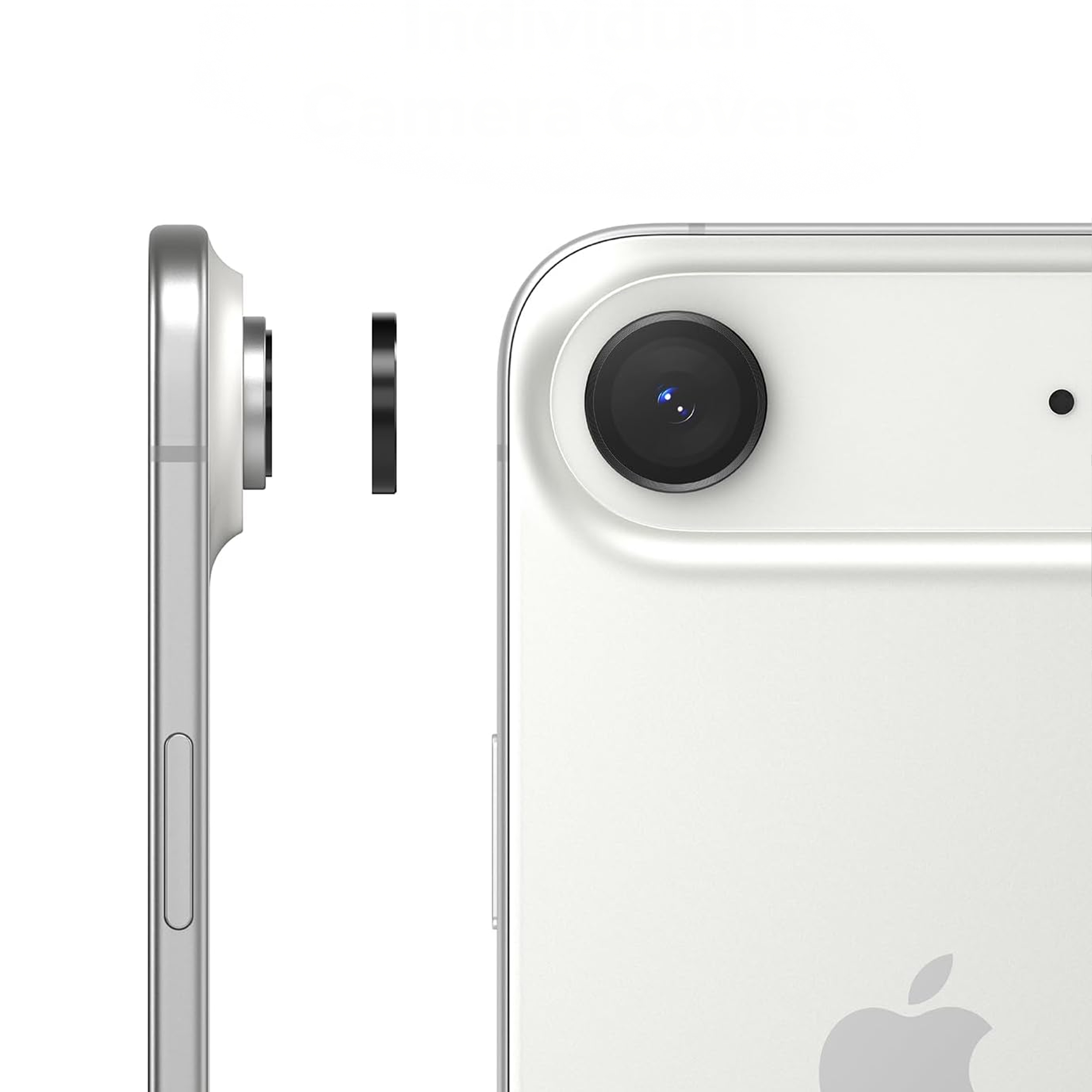 alkaya. | Lens Shield | Kameraschutzglas, Transparent iPhone 17 Air