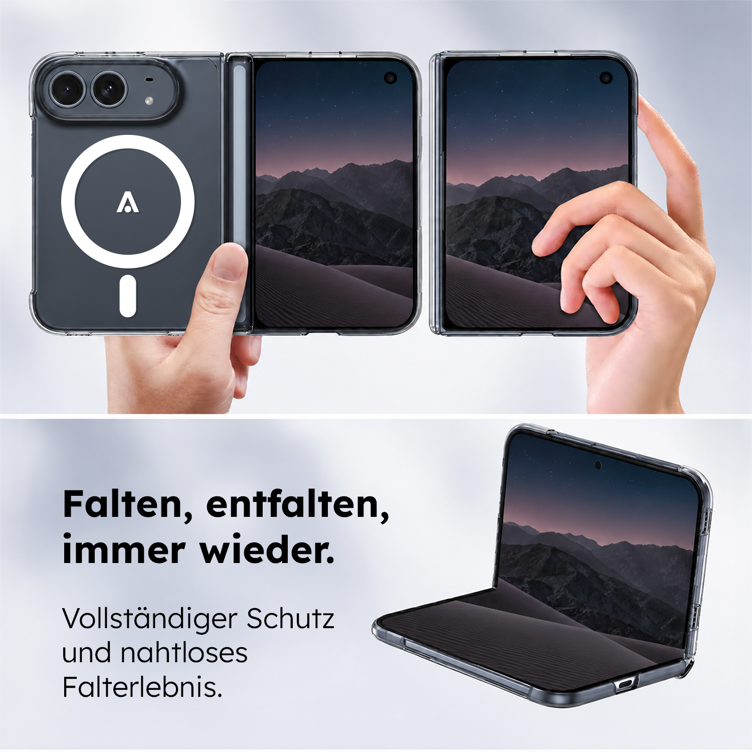 alkaya. | LUCID Clear Case kompatibel mit Magsafe transparent, iPhone Duo