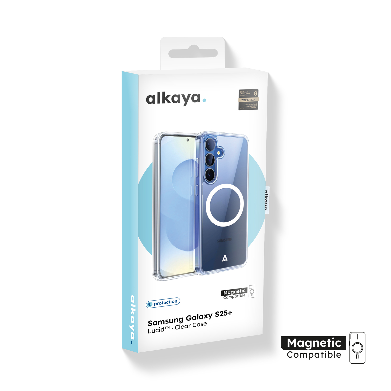 alkaya. | LUCID Clear Case kompatibel mit Magsafe Samsung S25+