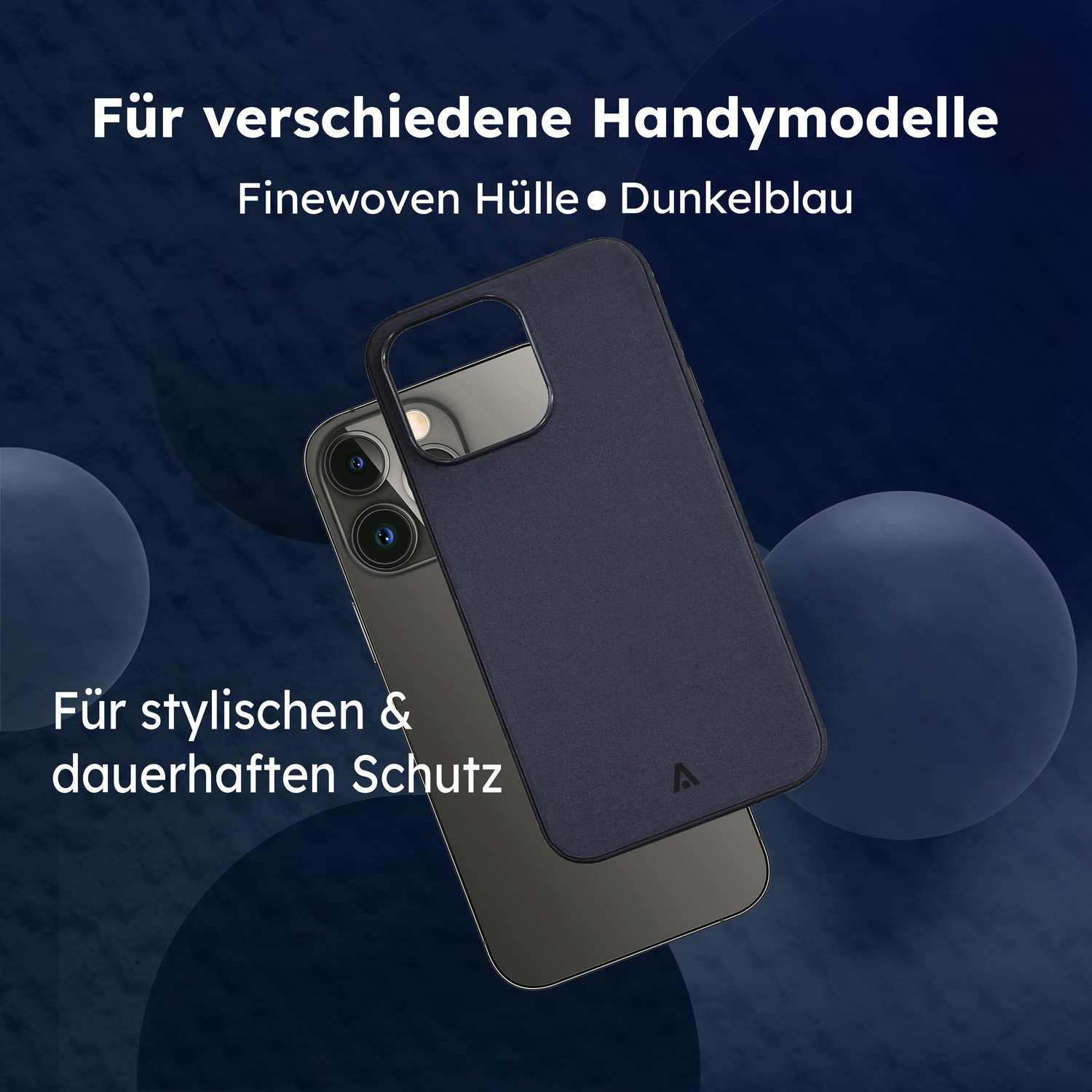 alkaya. | LUCID Fine Woven Case kompatibel mit Magsafe blau, iPhone 15 Pro Max