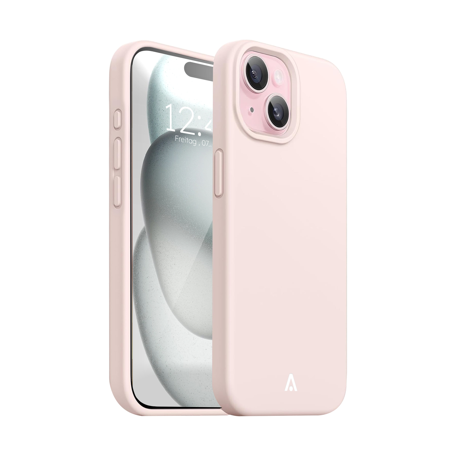 alkaya. | LUCID Silikon Case kompatibel mit Magsafe  pink, iPhone 15