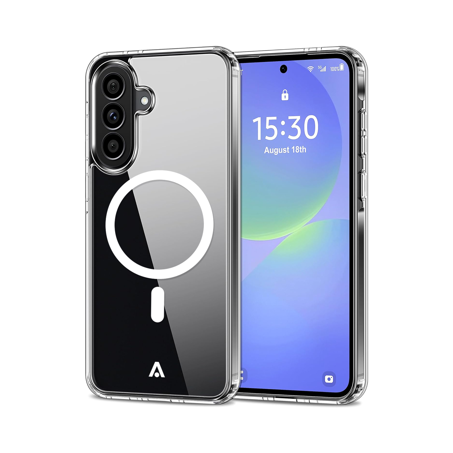 alkaya. | LUCID Clear Case kompatibel mit Magsafe, Samsung A37 transparent
